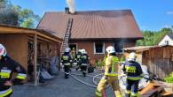 Pożar ze skutkiem tragicznym w Stryszawie - znaleziono zwęglone ciało ludzkie! To, kolejny przypadek ze spalonymi zwłokami w tym roku w powiecie suskim