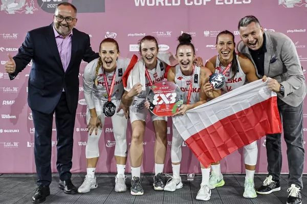 PZKosz : Le championnat du monde 3 x 3 des moins de 23 ans à Lublin est derrière nous !